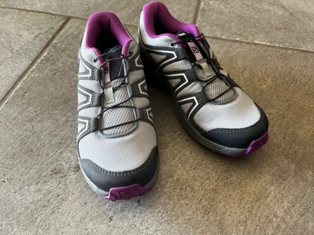Salomon Speedcross Contagrip Running Shoes Kids Youth Size 2