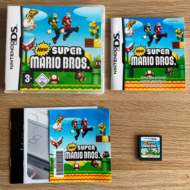 JEU DS NEW Super Mario Bros 2DS 3DS COMPLET + Carte CLUB EUR 14,90 PicClick IT