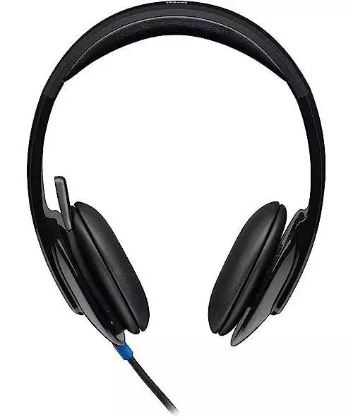 Logitech H540 Wired Usb Stereoheadset, Noise Cancelling Mic- 981-000482
