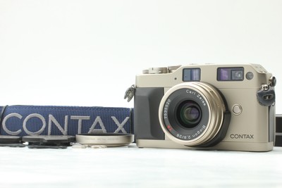 N BOITE COMME NEUF Pas de fuite LCD Contax G1 télémètre étiquette verte appareil photo film JAPON 