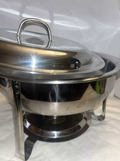 BEAUTIFUL USED STAINLESS Steel Buffet Chafing Set!! $29.00 - PicClick