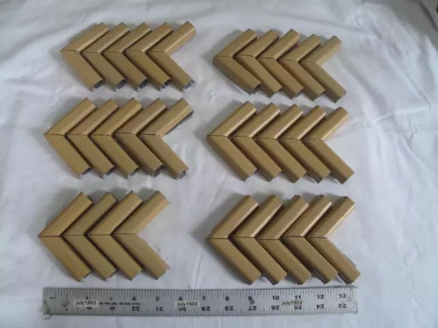(29) Wiremold 511 90° Flat Elbow Metal Conduit Fitting BUFF - Made in USA