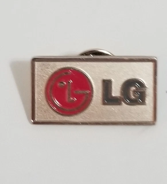 LG Pin Pinback Vintage Pin