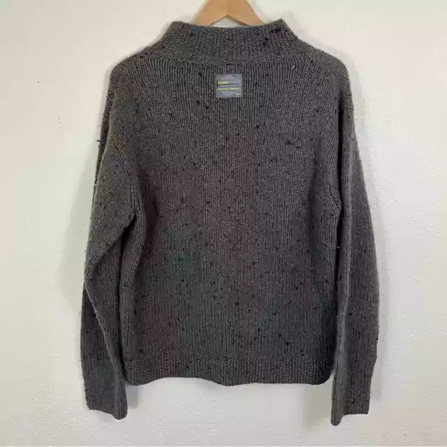 DIESEL Vintage Chunky Knit Wool Mock Neck Intrinsic Vitality Sweater Mens Medium 2