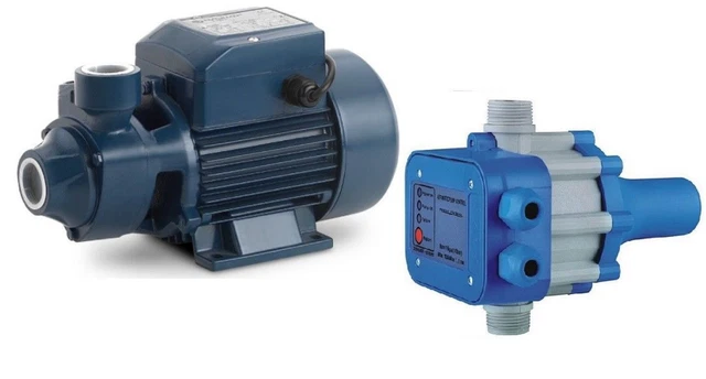 Pompe électrique Périphérique 0.37kW - Débit 35L/min - Tension 230V - Pour Eau Propre (arrosage, Pressurisation)