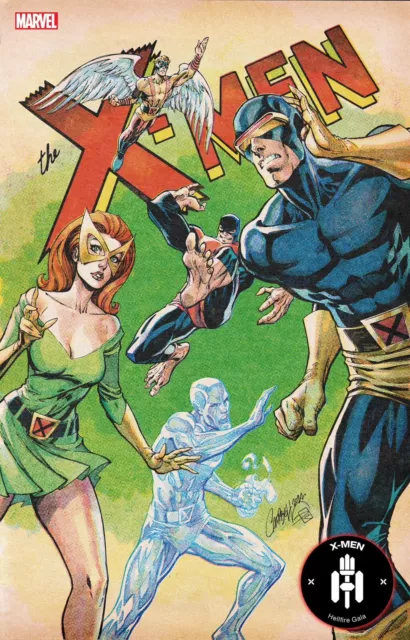 🔥 X-MEN HELLFIRE GALA 2023 #1 J SCOTT CAMPBELL 1:200 Retro Ratio Variant