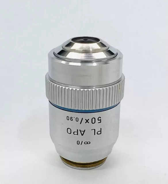 Leica PL APO Plan Apochromat 50X Microscope Objective Infinity Corrected RMS