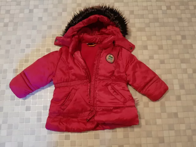 SCHIESSER Babyjacke mit Daunen, Gr. 86, pink, neu ohne Etikett