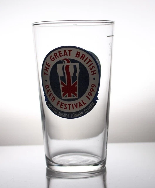 The Great British Beer Festival Half Pint Glas London Olympia 1999 CAMRA