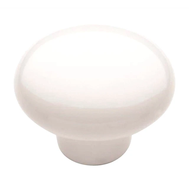 Amerock Allison White 1 1/4" Round Cabinet Knob BP1920W