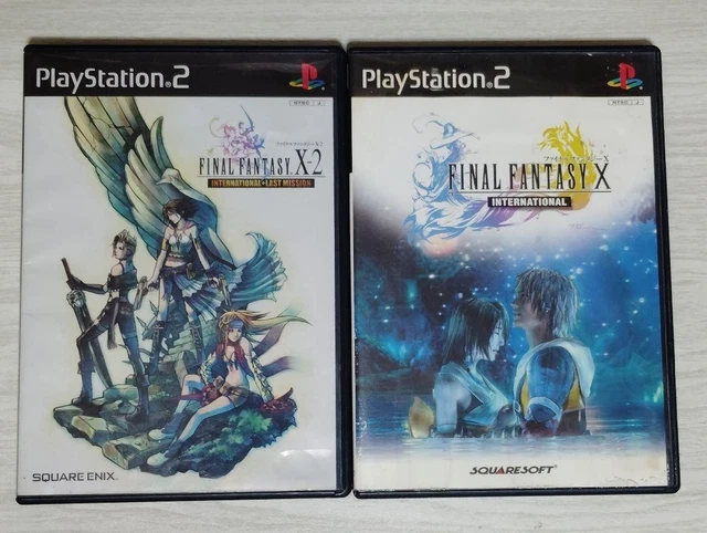 Jeu PS2 Final Fantasy X & X-2 International Version Japon - Très Bon état, Manuel Inclus
