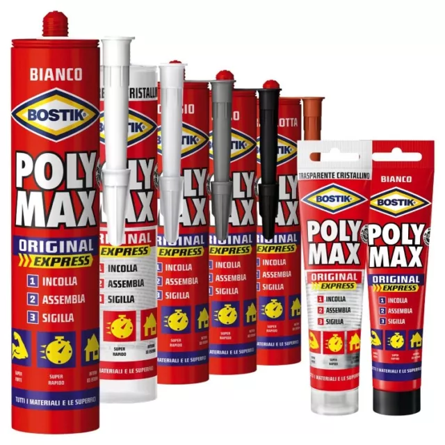 Bostik Polymax 425 gr Poly Max Express Multicolor Colla di montaggio universale