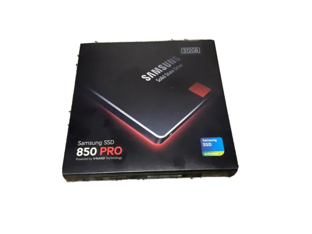 New Samsung 850 Pro SSD 512GB (MZ-7KE512BW) SATA III 6Gb/s 2.5" 7mm Sealed