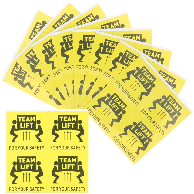 100pcs Équipes d'équipe Autocollants adhésifs Autocollants