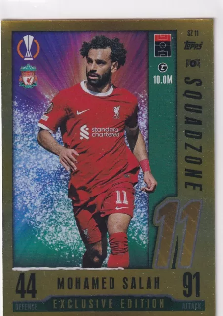 Topps Match Attax Champions League Exclusive 23/24 SZ 11 Mohamed Salah