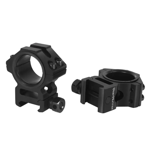 1 inch 30MM Low Profile Picatinny Scope Rings 20mm Rail Optic Rile Scope Mounts