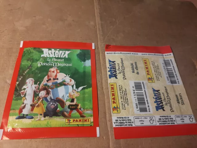 Panini - Asterix, Le Secret De La Potion Magique (2018) -10  Pochettes Neuves