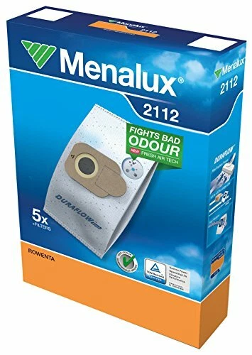 Menalux 900168237 2112 Sacchetti per Traini Rowenta Silence Force RO63000 (Z0m)