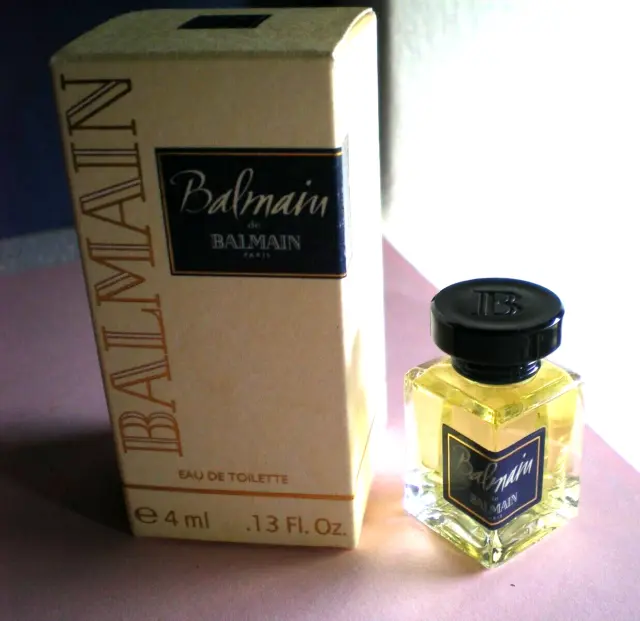 Miniature "BALMAIN" de Balmain PARIS 4 ml EDT + BOITE NEUF + NEW FULL BOX