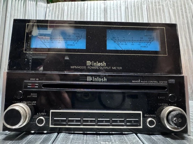 McIntosh MX406S メーターMPM4000 ジャンク品として出品