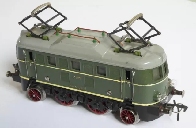 Fleischmann  Spur 0 Elok E335 Grün in  fast neuwertiger Originalzustand