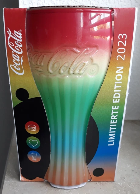 Sefrado Untersetzer Bundle Mit McDonald's Regenbogen Glas 2022 - Limitierte Sammler Edition Für Cola Fans