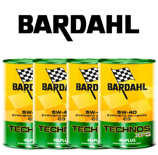 Huile Moteur Bardahl Technos Xfs 5W30 - 7 Litres, Idéale Pour L’entretien Auto