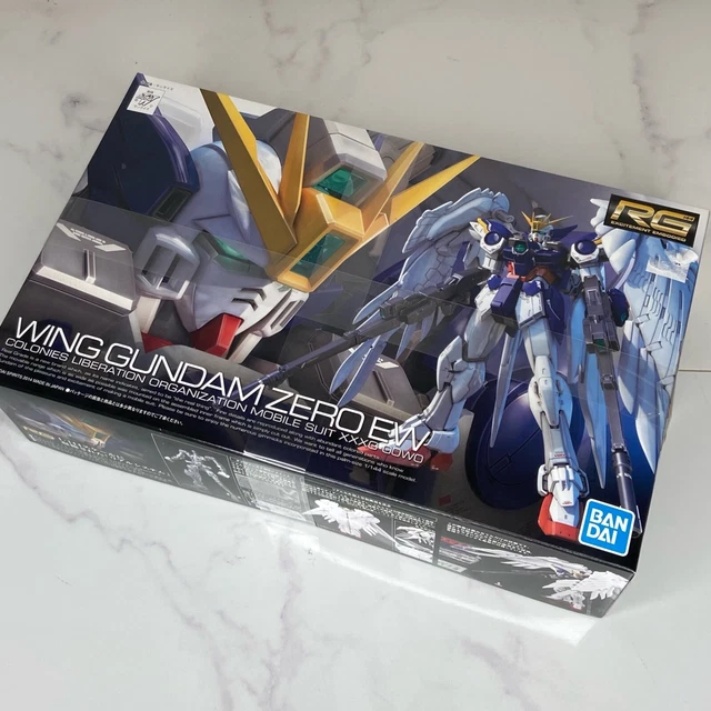 BANDAI WING GUNDAM Zero EW RG Model Kit 1144 39.00 PicClick