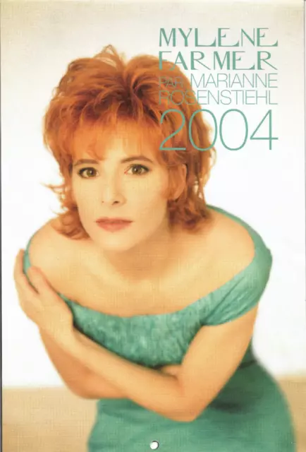 Calendrier 2004 Instant Mag Mylene Farmer Par Marianne Rosenstiehl