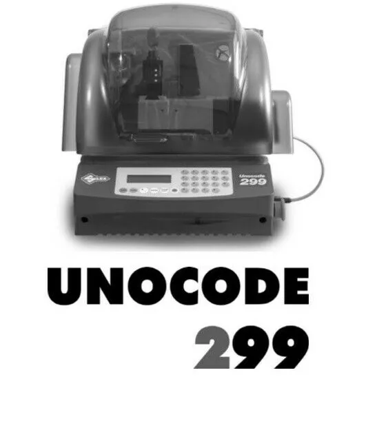 Silca Unicode 299 Key Cutting Machine Manual - PDF Emailed to you