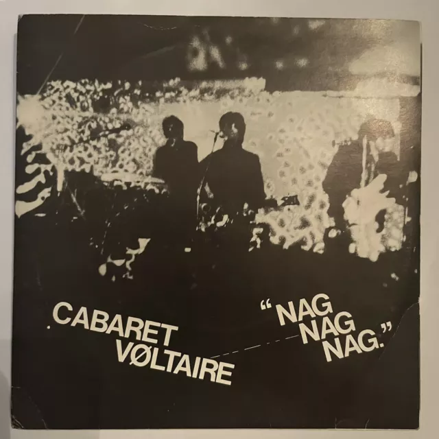 Cabaret Voltaire - Nag Nag Nag 7” Single UK 1979 Rough Trade RT 018