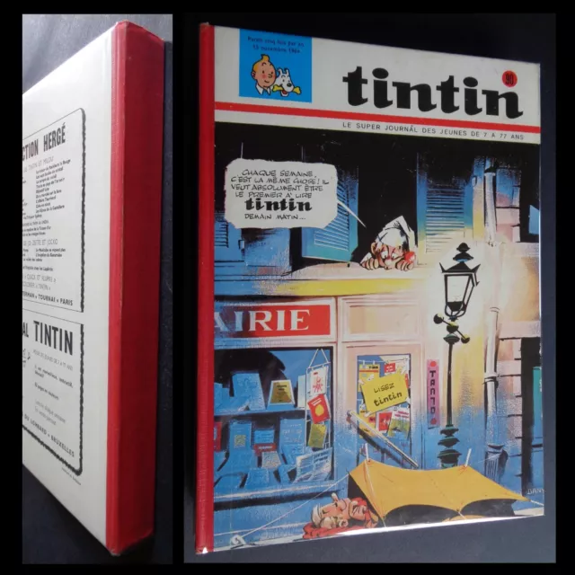 Album du Journal Tintin N°90 du 14 novembre 1969 - Reliure, édition Belge