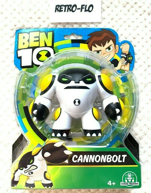 Figurine Ben 10 Cannonbolt – Giochi Preziosi, Articulée Avec Accessoires, Neuve Sous Blister