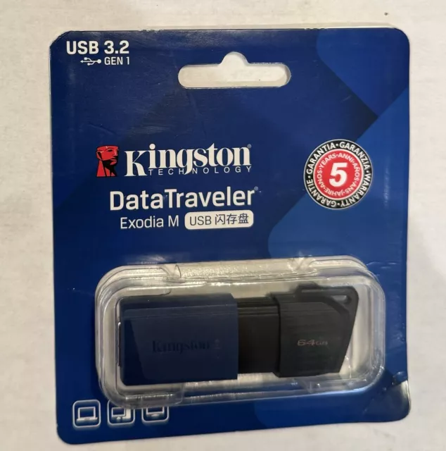 Kingston usb flash drive 64 GB, Shipping Free
