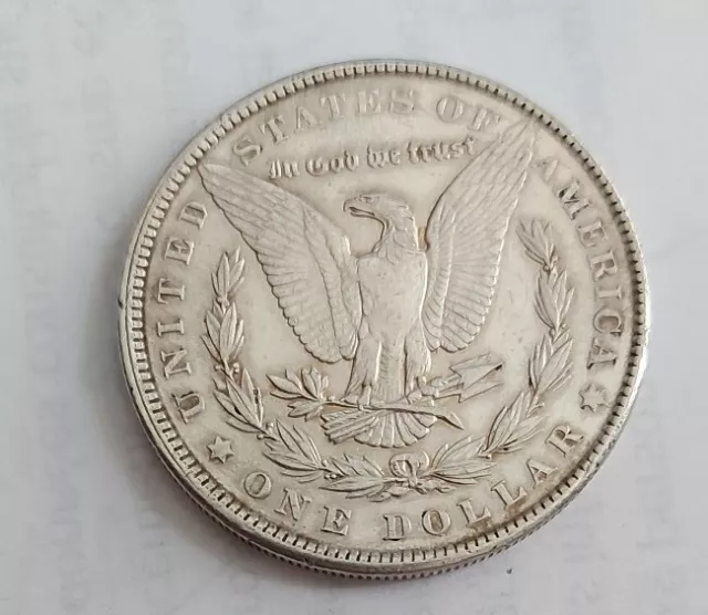 USA - 1901-O Morgan Dollar . Argent .