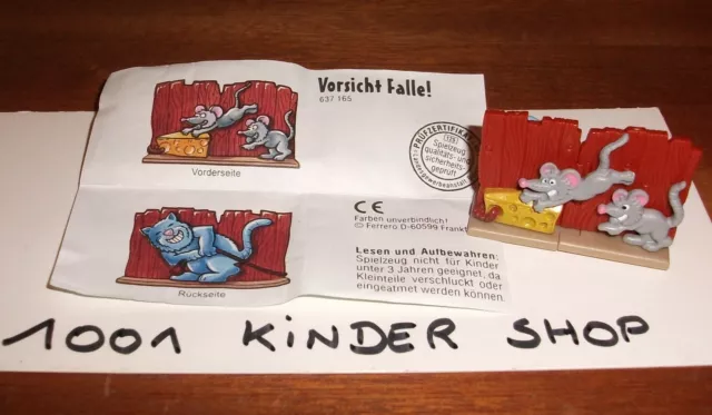 Kinder [637 165] Plastic Puzzle Geschichten Vorsicht Falle ! + Bpz (D)