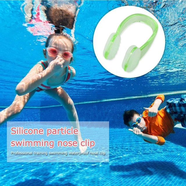 HIMS Clip de nariz de nataci? de silicona suave c?odo buceo surf nataci? nariz c