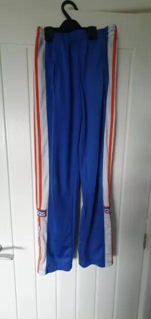 Vintage adidas Popper Blue Regular 90s Track Pants Mens L for sale online   eBay
