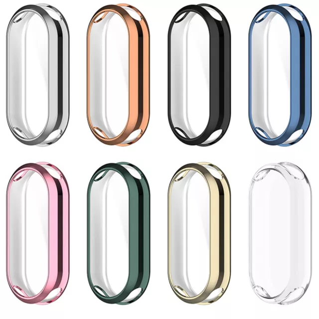 For Mi Band 8 Smart Watch Case Screen Protector TPU Full Protective Cover Shell 3