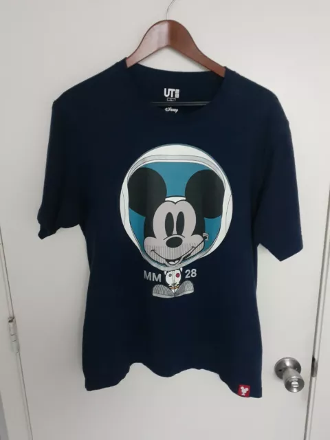 UNIQLO+Disney UT Special Mickey Mouse T-shirt Blue, Size Large