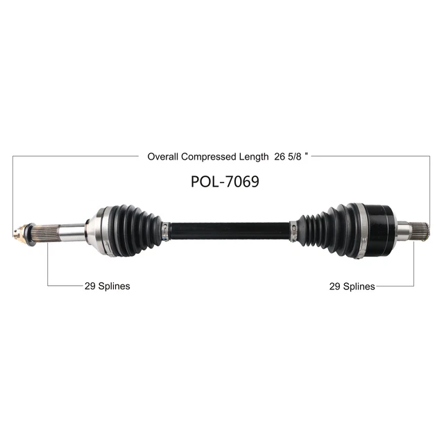 OPEN TRAIL KAW-6018HD HD 2.0 Axle