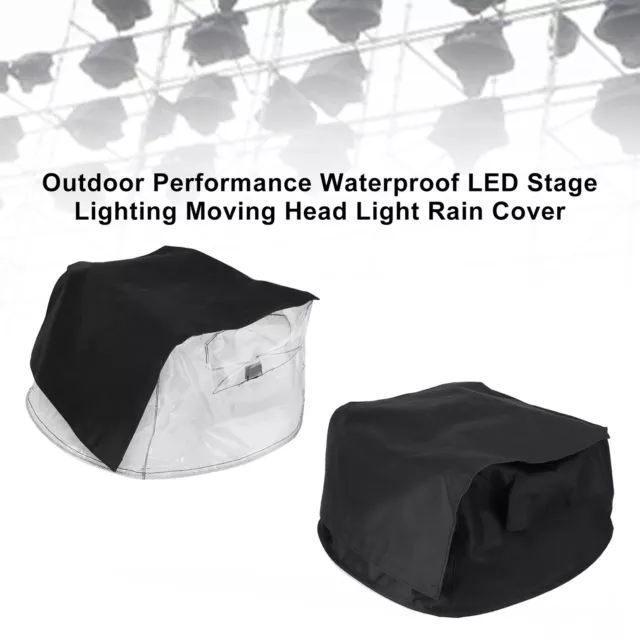 Outdoor Performance Waterproof LED Stage Lighting Moving Head Light Rain Cover U