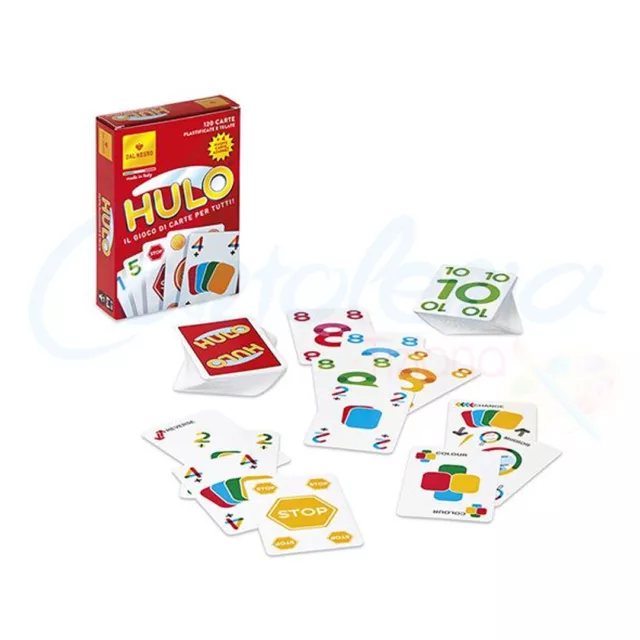 CARTE DA GIOCO HULO giochi da tavola per bambini e adulti Dal Negro EUR  16,90 - PicClick IT