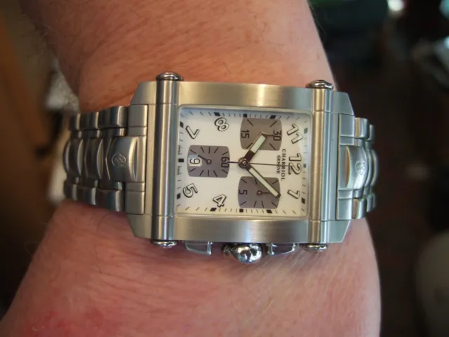New in Box Men's Charriol 060CXL-0 Colvmbvs Chronograph Quartz Watch RRP £1600!