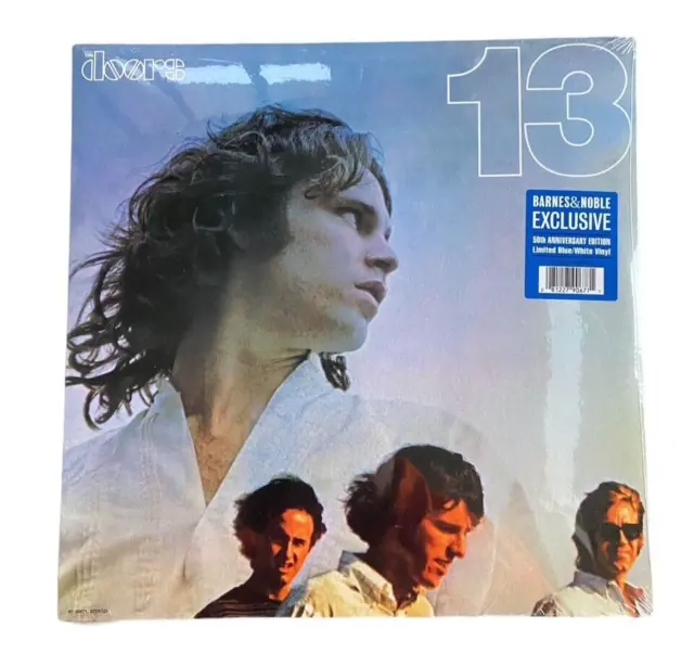 The Doors 13 50th Anniversary Vinyl LP Blue and White Limited Edition Brand New