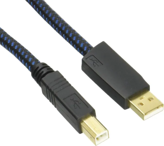 Furutech ADL USB cable USB2.0 480Mbps A⇔B type 0.6m Formula2b0.6