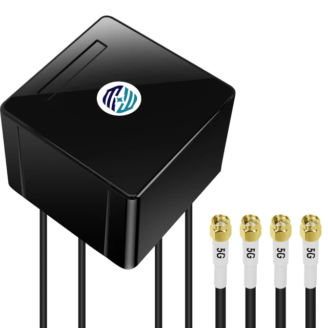 CRADLEPOINT 4G/5G Antenna, Nero, 600 MHz - 6 GHz, 170801-000 QTY-1 - Foto 9