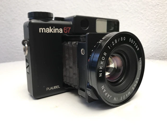 plaubel makina ii 6x9 camera con anticomar 100m - Acheter Appareils photos classiques (non reflex) sur todocoleccion