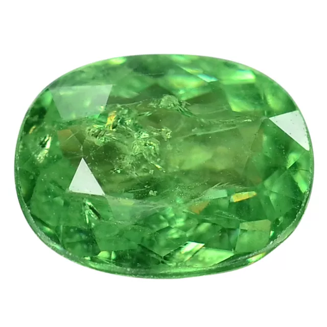 2 Ct. Natural Green Namibian Demantoid Garnet WITH GLC CERTIFY