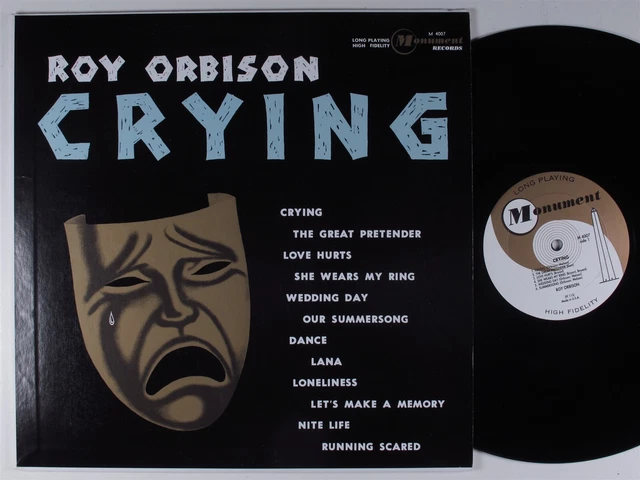 ROY ORBISON Crying CLASSIC/SONY MUSIC LP VG+ mono 200g audiophile reissue o ROY ORBISON Crying CLASSIC/SONY MUSIC LP VG+ mono 200g audiophile reissue o